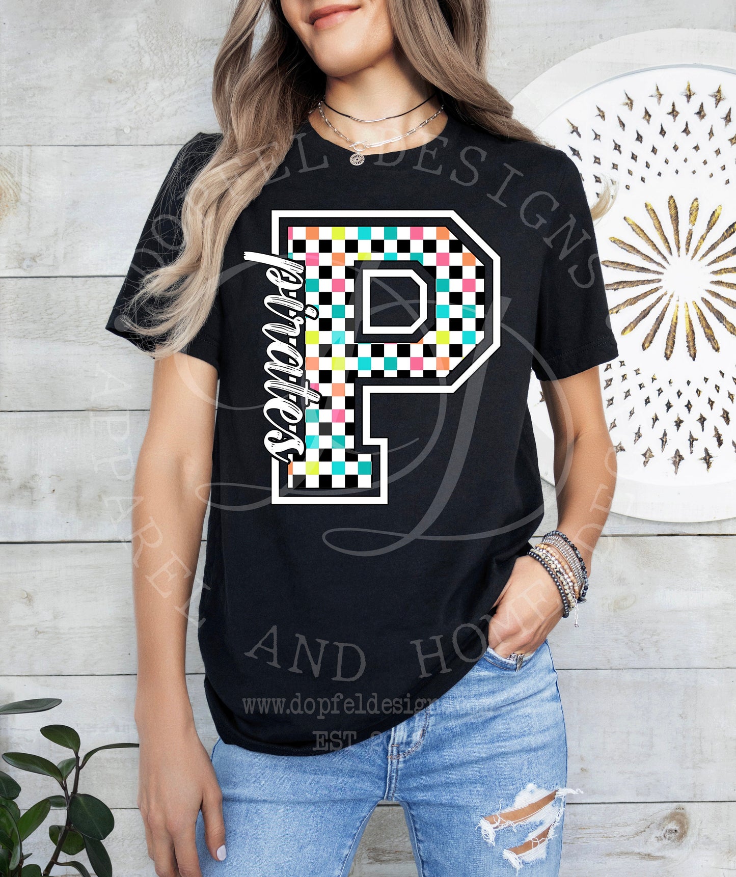 NEON Pirates Checkered Digital Download