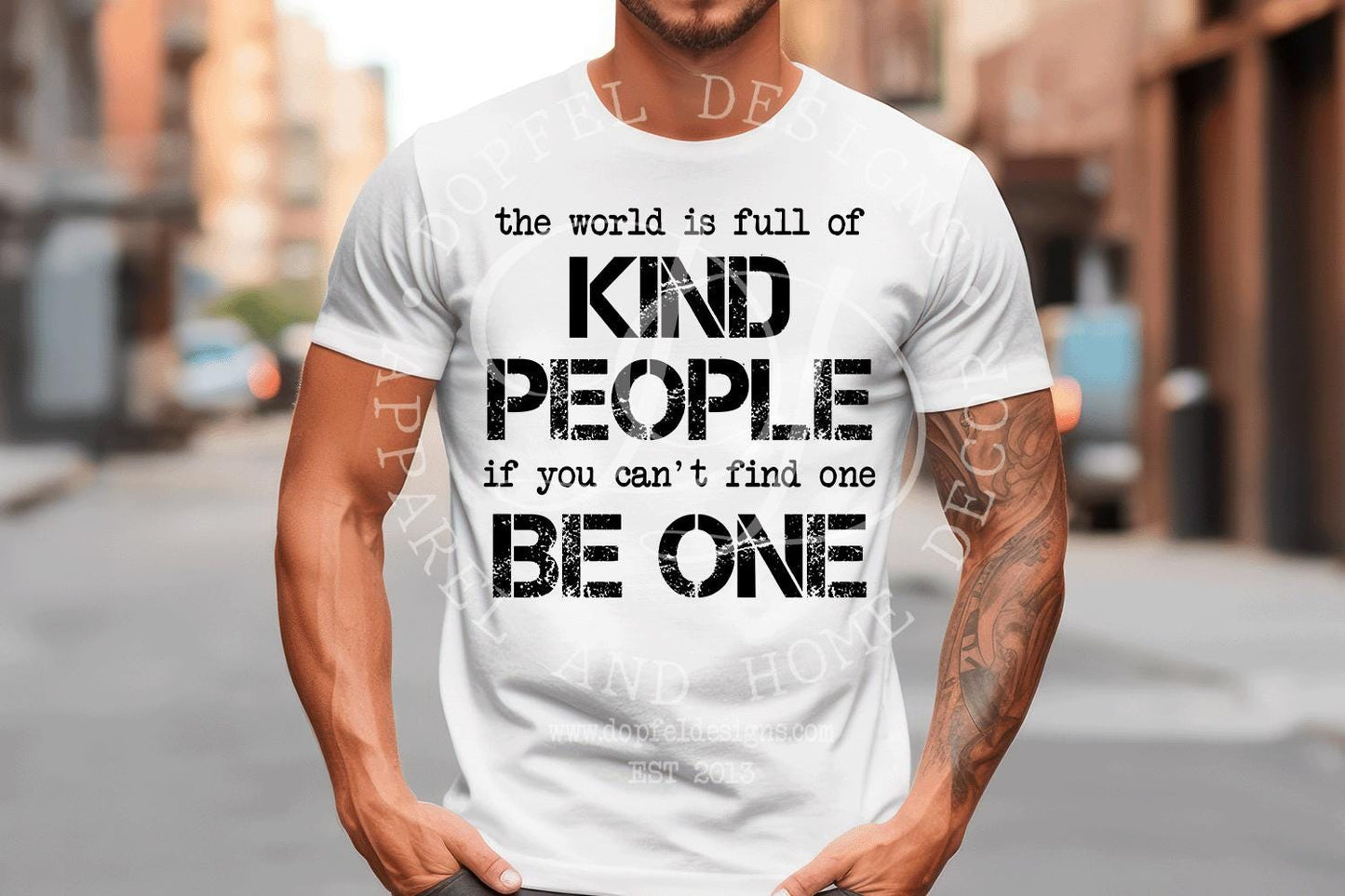 Kind People Quote - Be One PNG File (Digital Download)