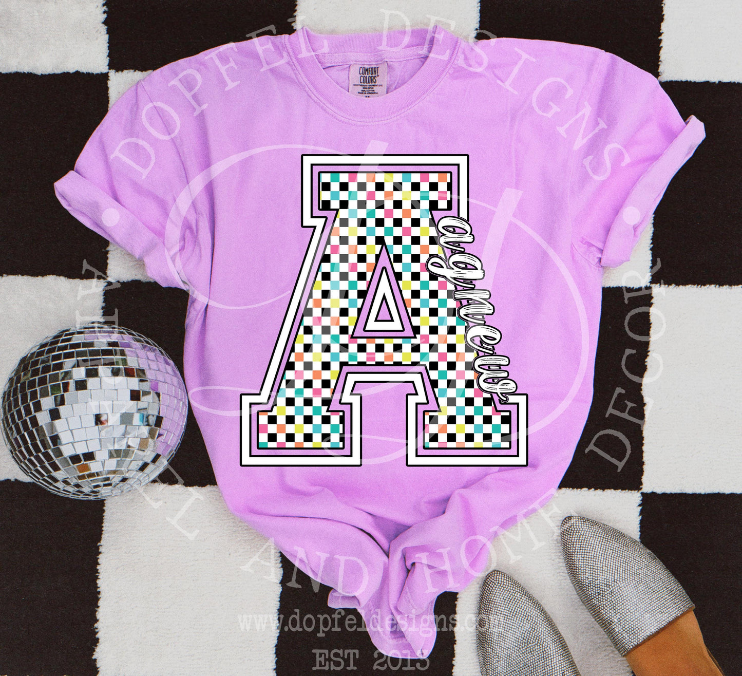 NEON Agnew Checkered Digital Download
