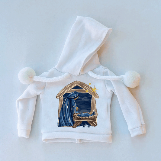 Barbie or Elf on the Shelf Hoodie - Manger