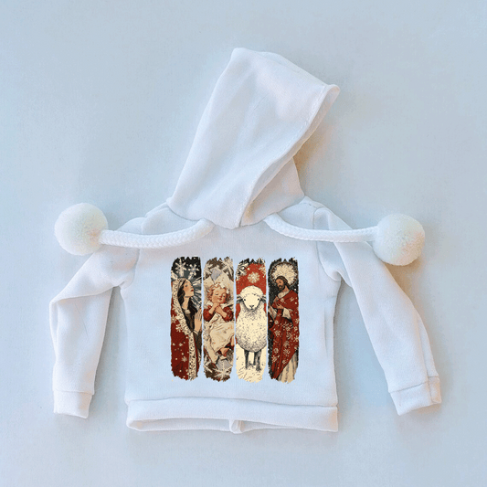 Barbie or Elf on the Shelf Hoodie - Nativity