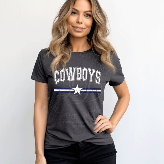 Cowboys Football and Star Digital Download