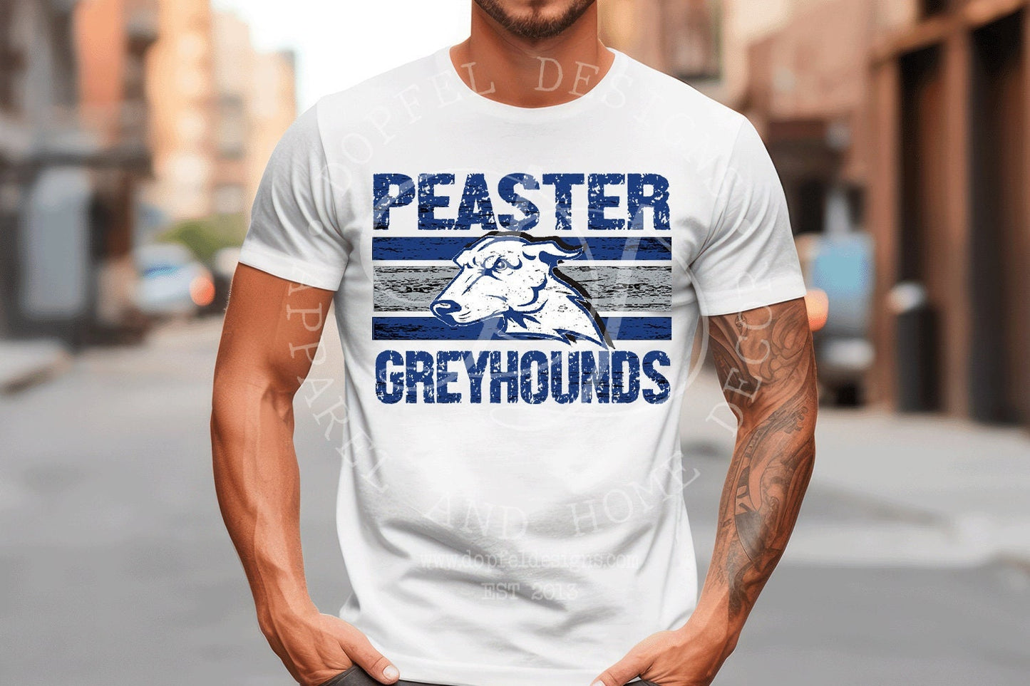 Peaster Greyhounds Unisex Digital Download