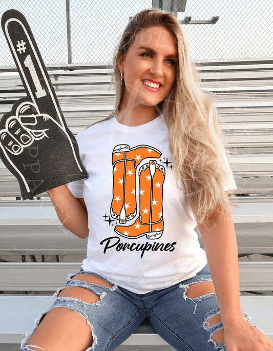 Springtown Porcupines Preppy Boots Digital Download