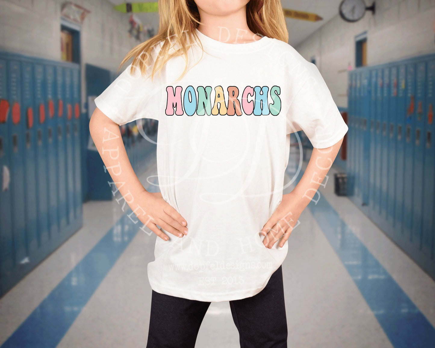 Monarchs Retro Bubble Digital Download