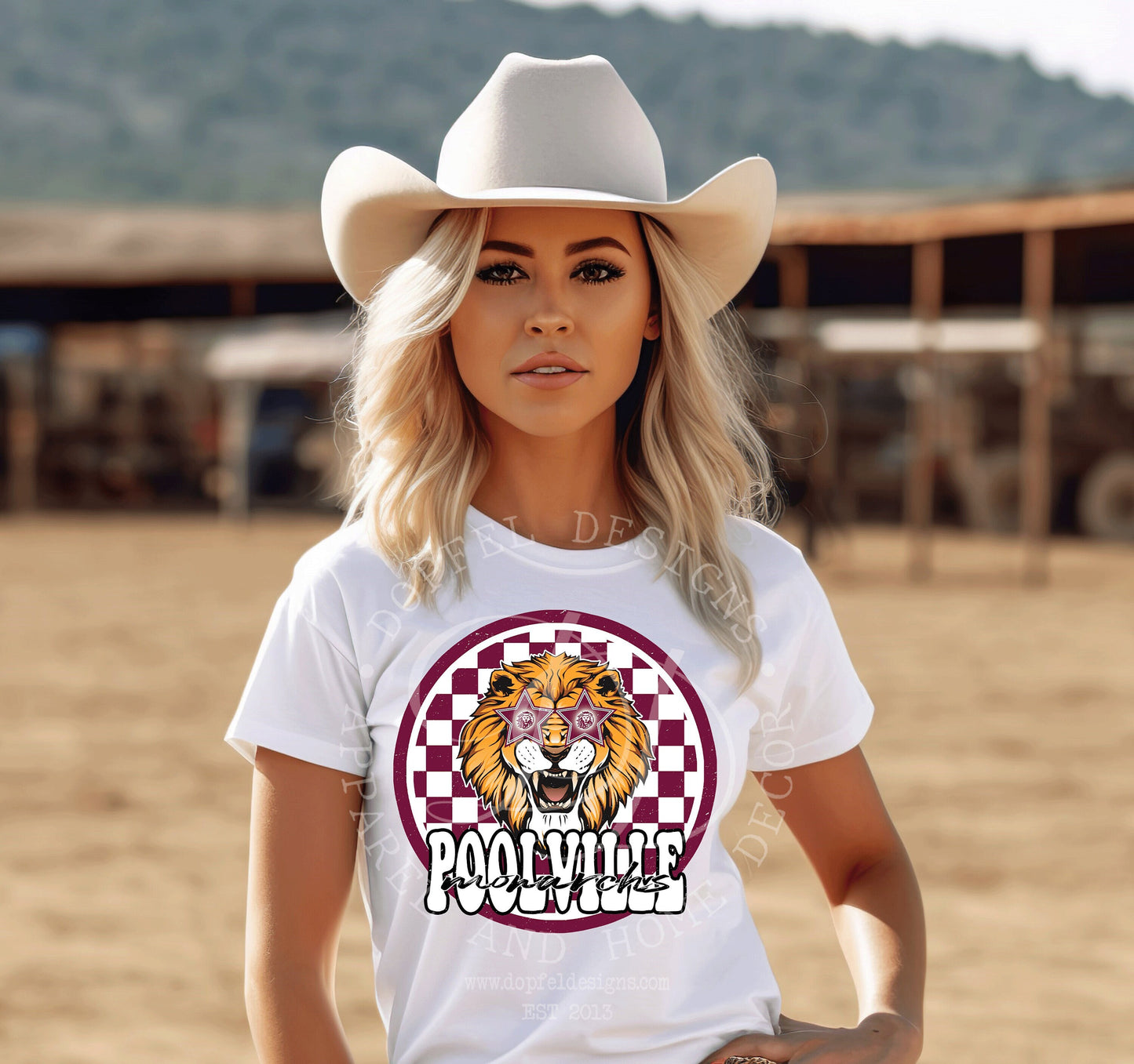 Poolville Monarchs Preppy Digital Download