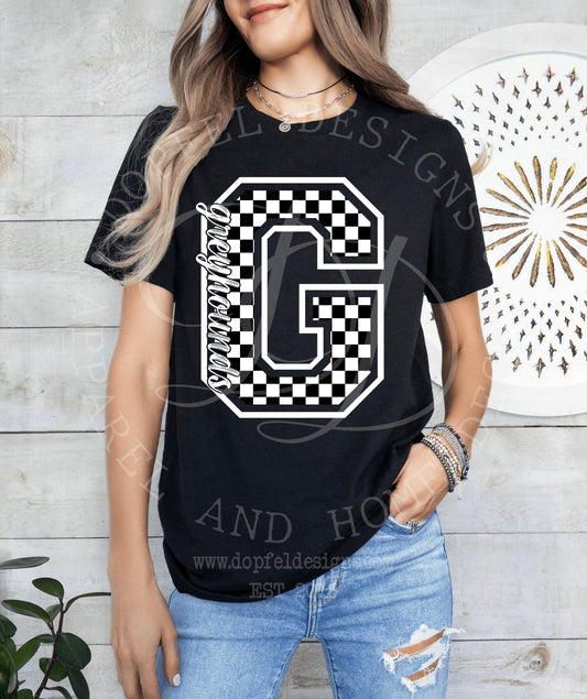 Greyhounds Checkered Digital Download