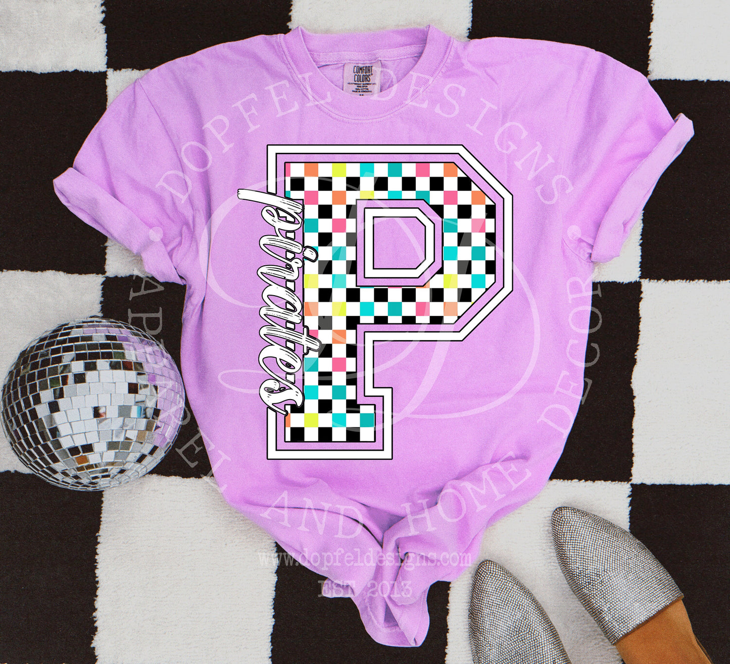 NEON Pirates Checkered Digital Download