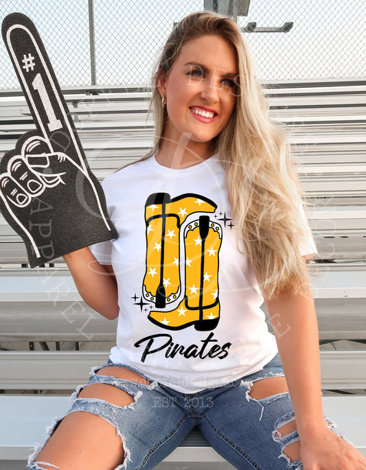 Pirates Preppy Boots Digital Download