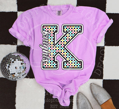 NEON Knights Checkered Digital Download
