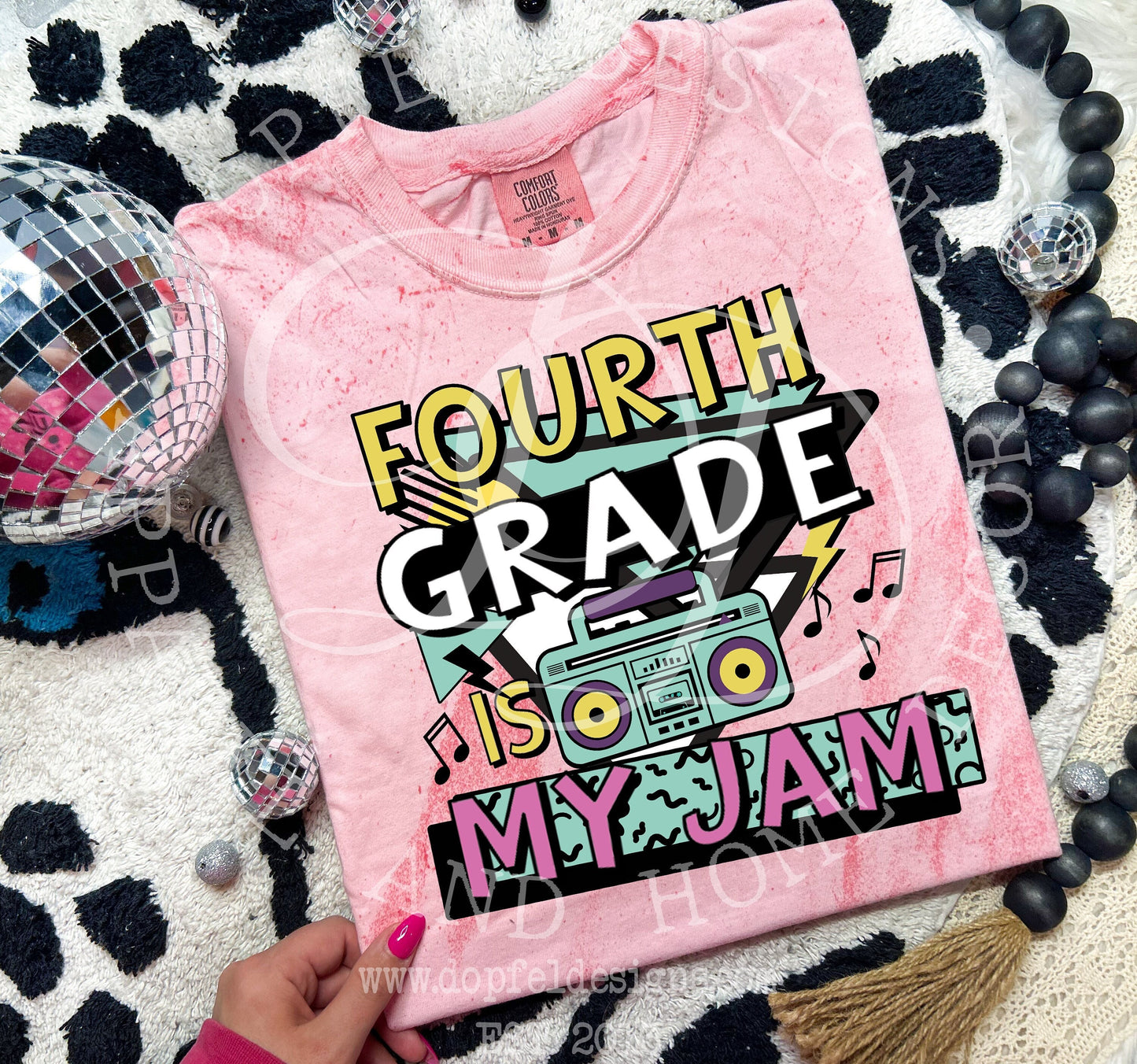 Fourth Grade is my Jam - Digital Download