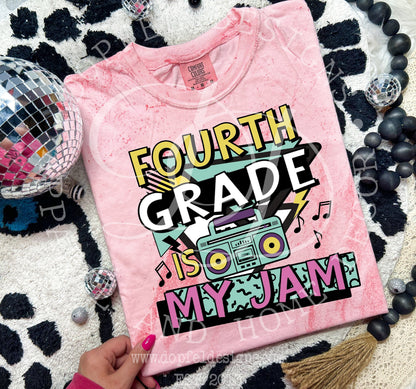 Fourth Grade is my Jam - Digital Download