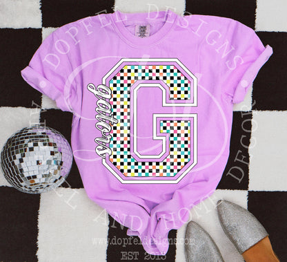 NEON Gators Checkered Digital Download