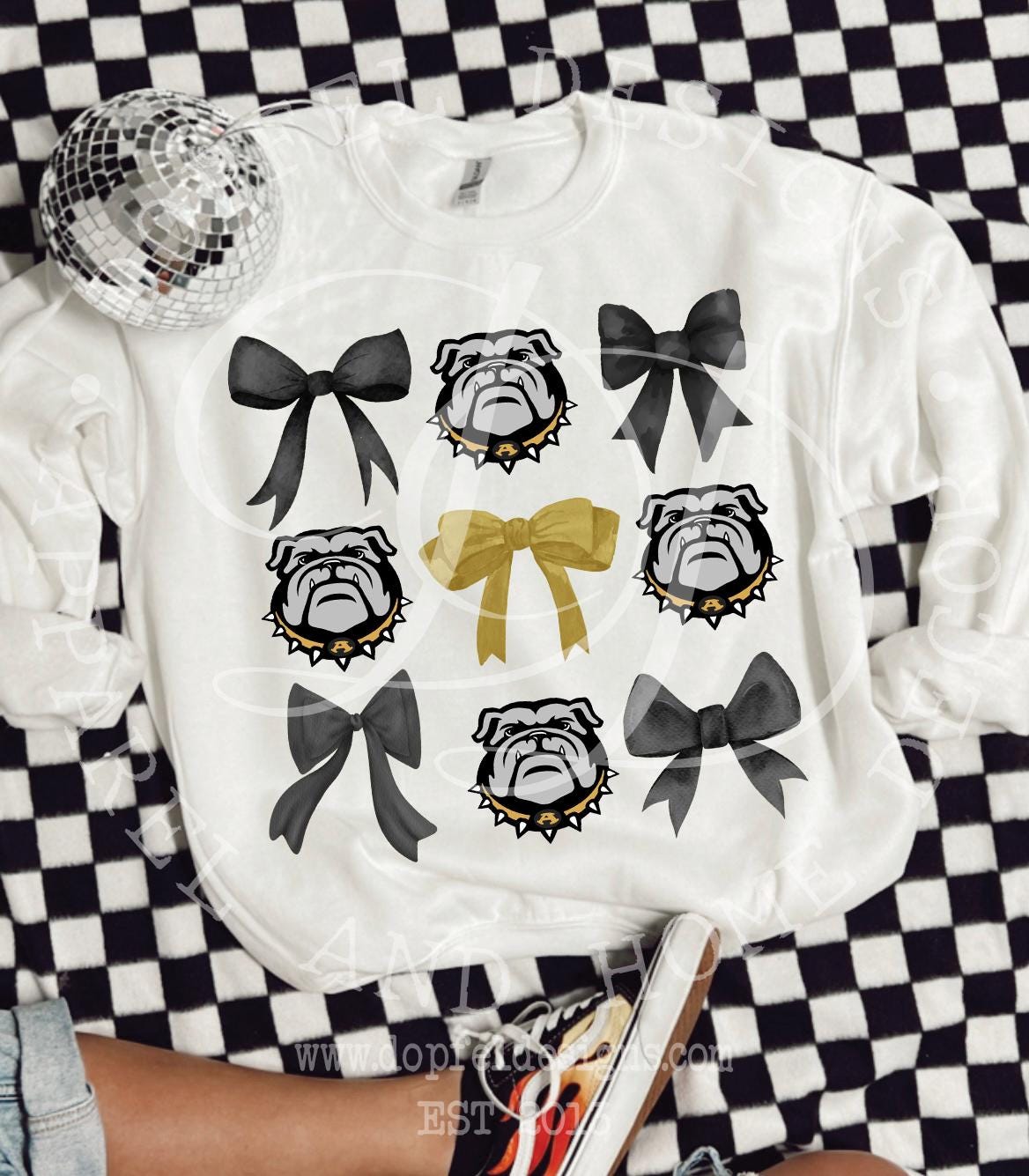 Alvord Bulldogs Coquette Digital Download
