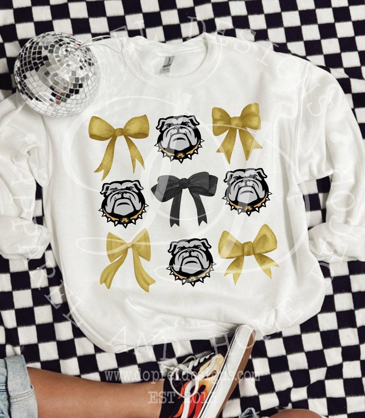 Alvord Bulldogs Coquette Digital Download