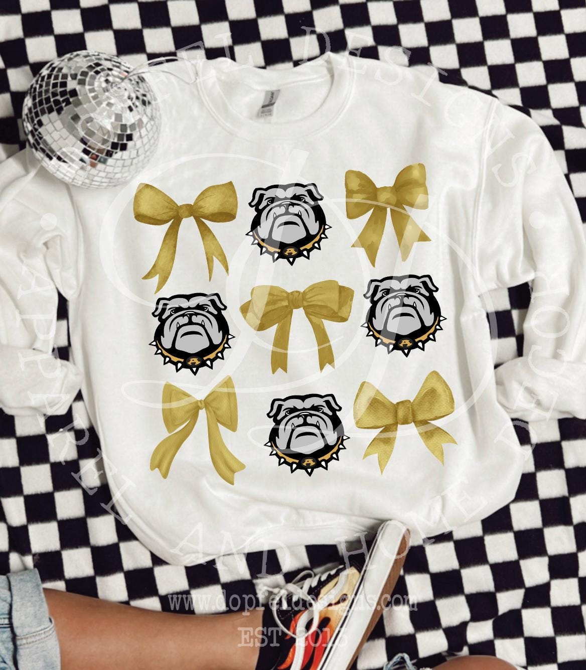 Alvord Bulldogs Coquette Digital Download