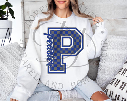 Peaster Greyhounds Checkered Digital Download