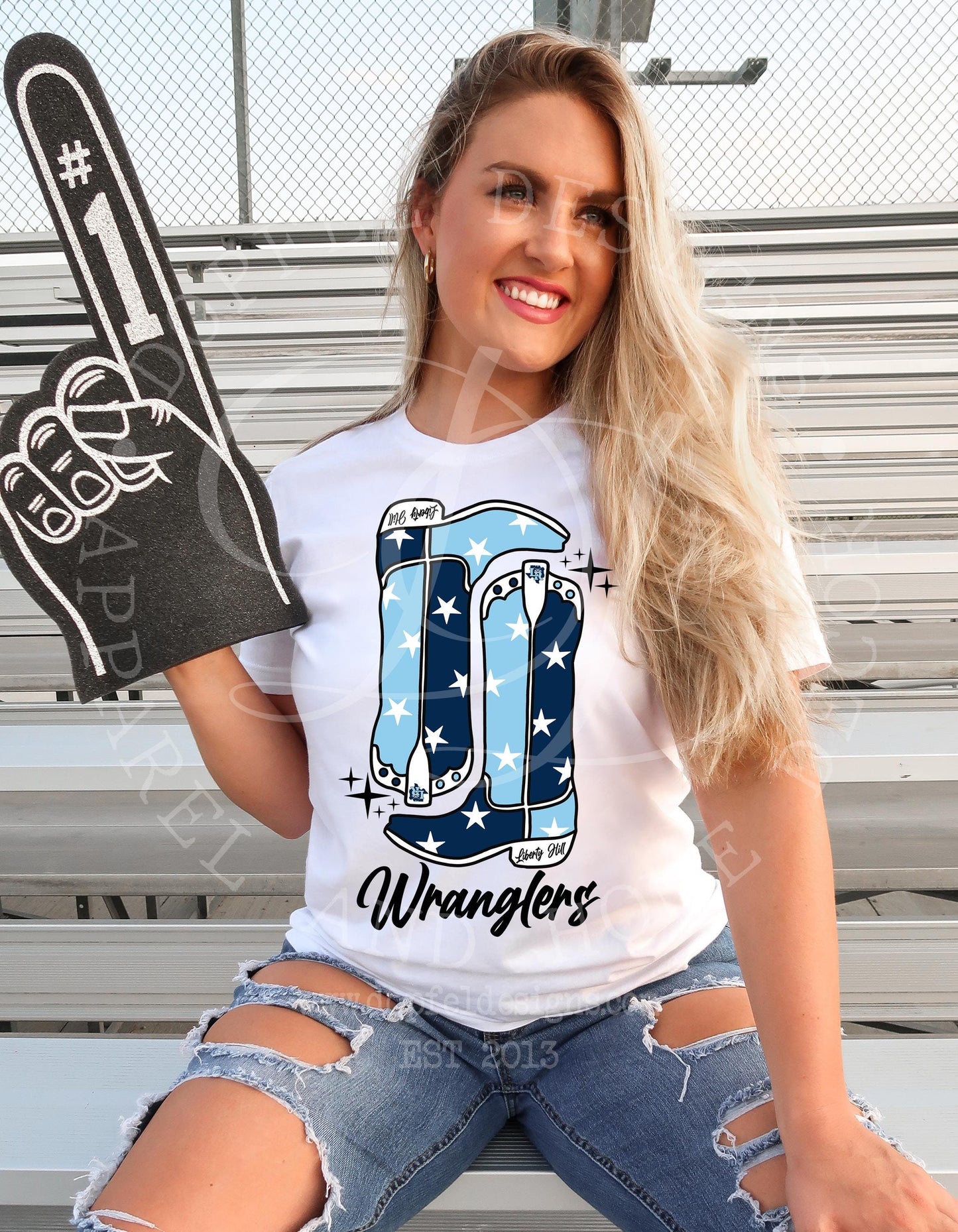 Liberty Hill Wranglers Preppy Boots Digital Download
