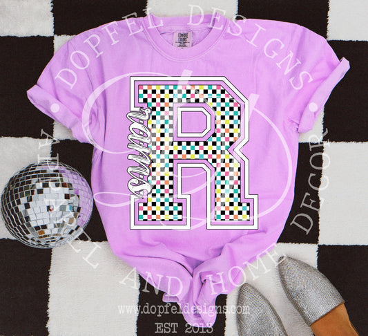 NEON Rams Checkered Digital Download