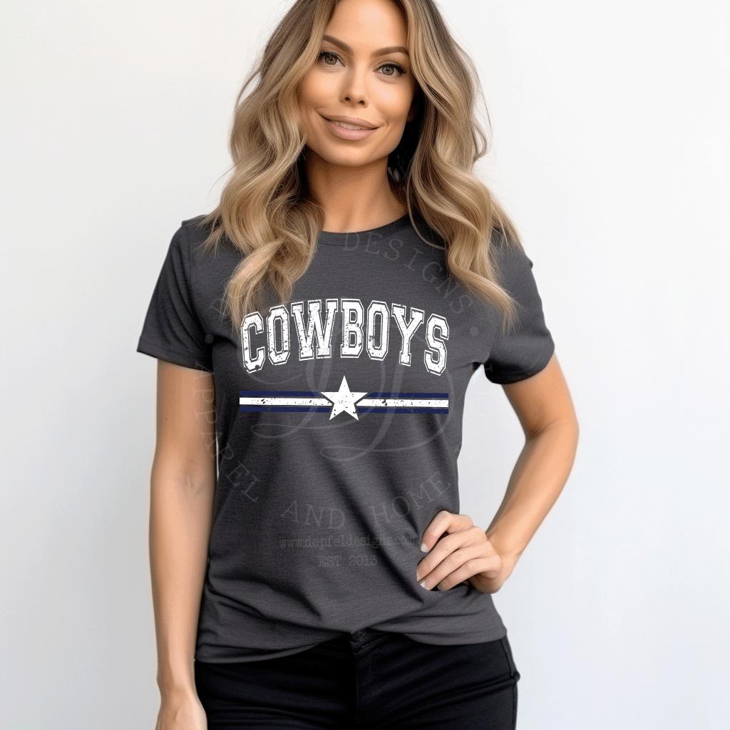 Cowboys Football and Star Digital Download