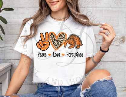 Peace Love Porcupines - Springtown - Digital Download