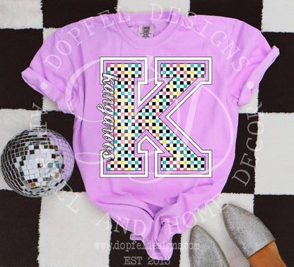 NEON Kangaroos Checkered Digital Download