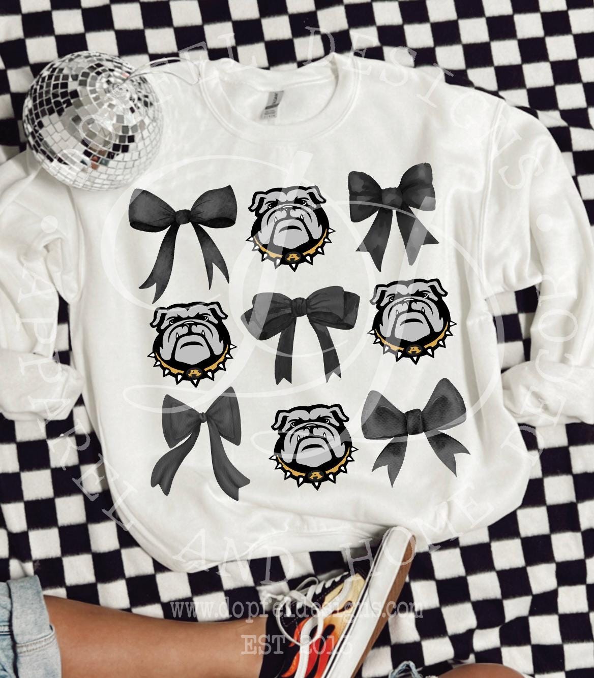 Alvord Bulldogs Coquette Digital Download