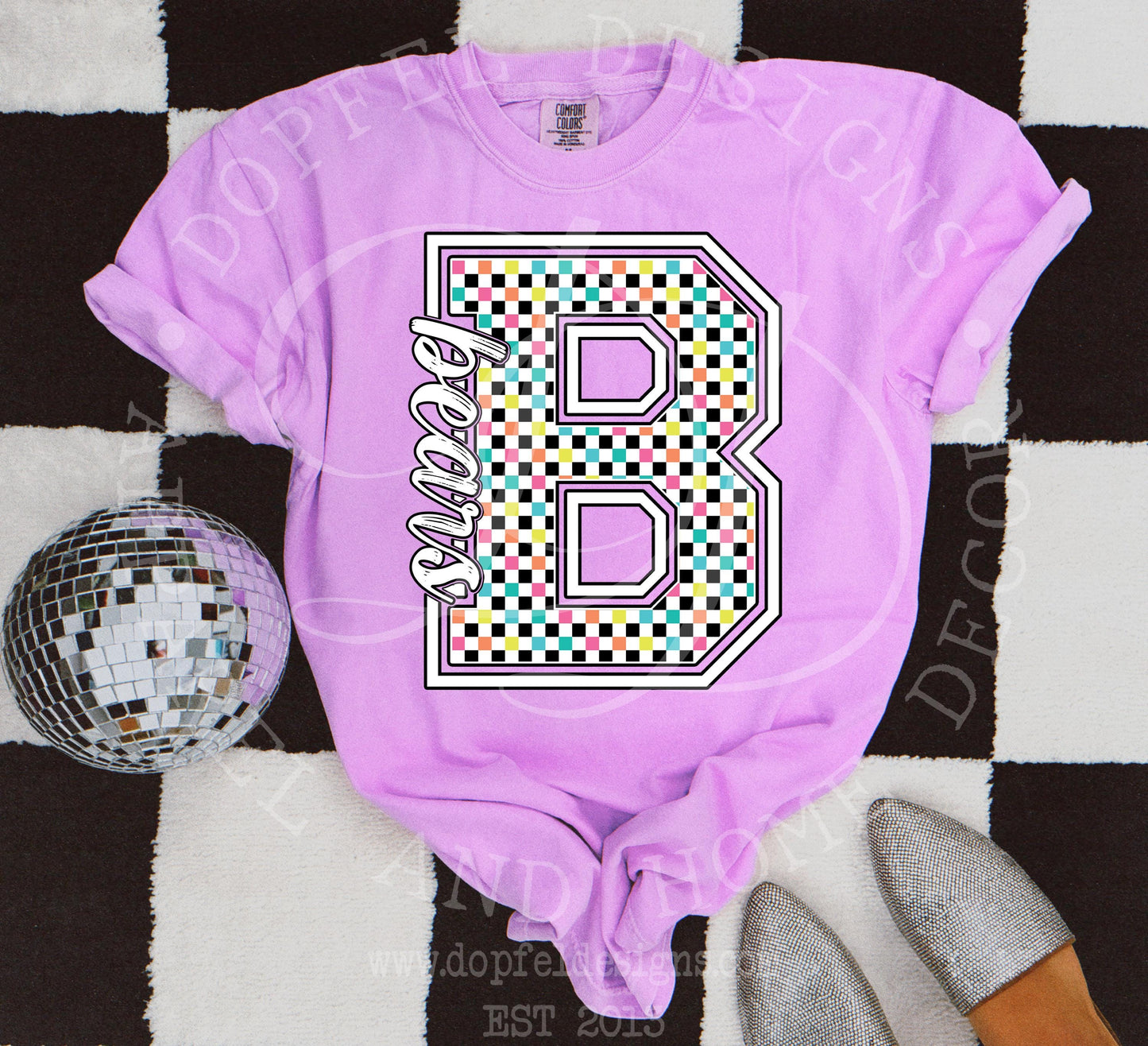 NEON Bears Checkered Digital Download