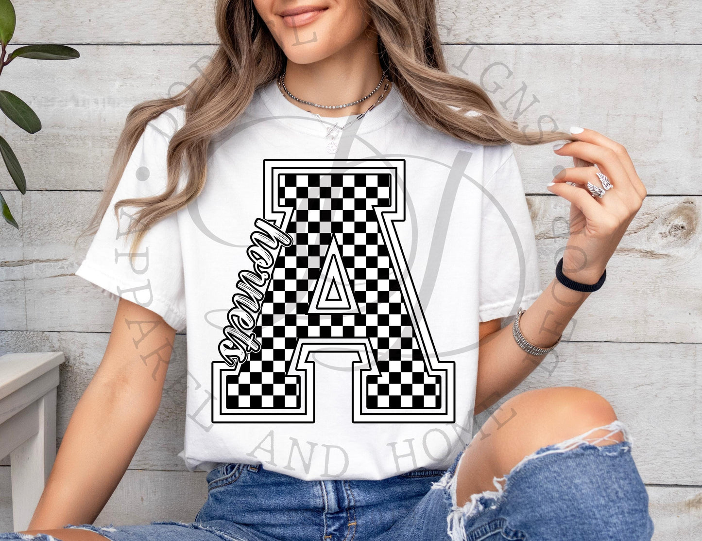 A Hornets Checkered Digital Download