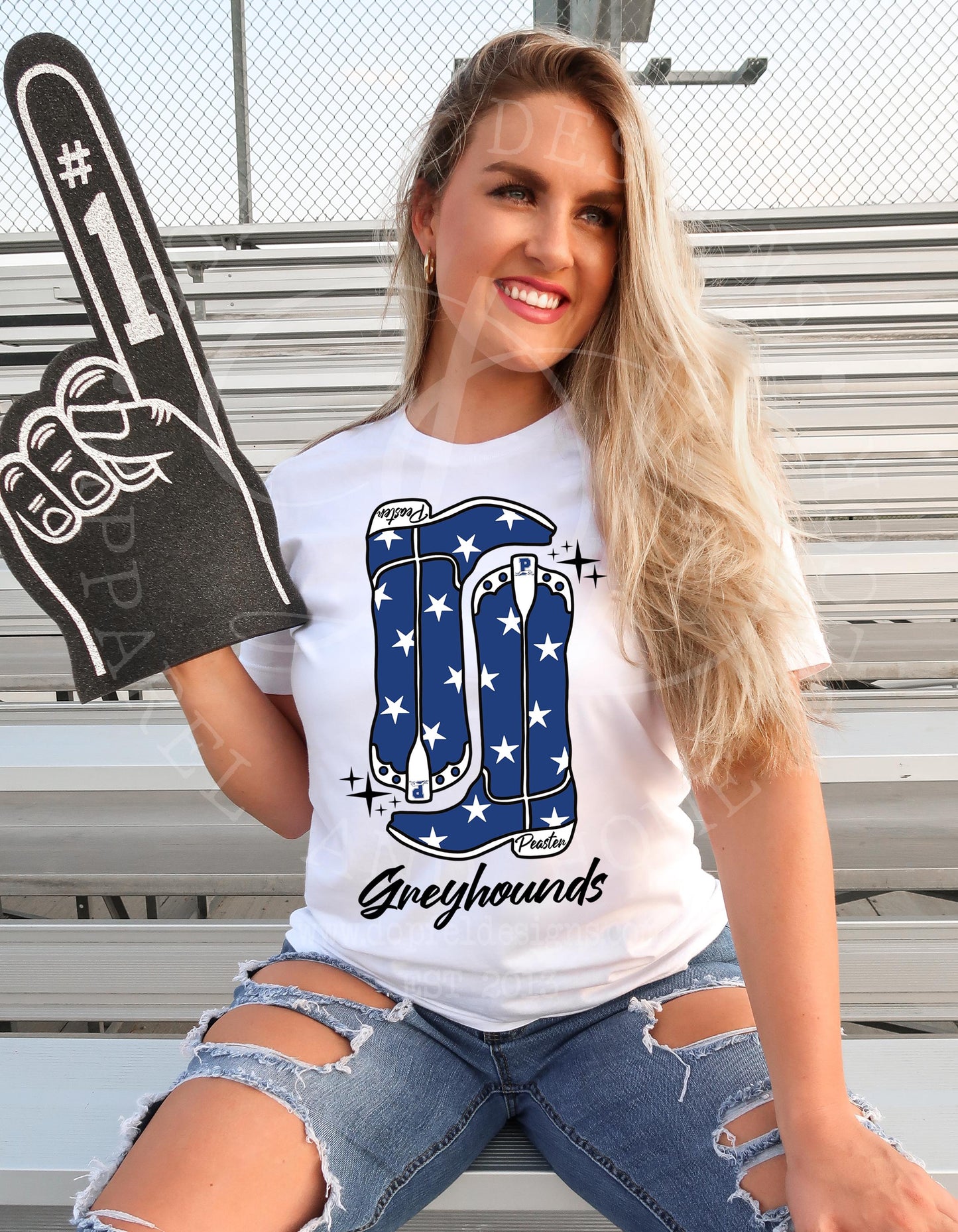Peaster Greyhounds Preppy Boots Digital Download