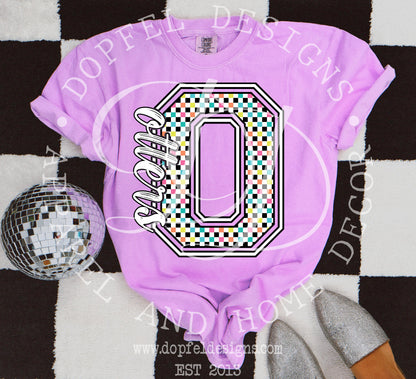 NEON Otters Checkered Digital Download