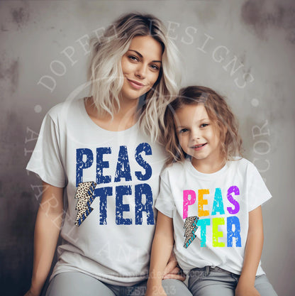 Peaster Texas Lightning Bolt - Two Digital Downloads