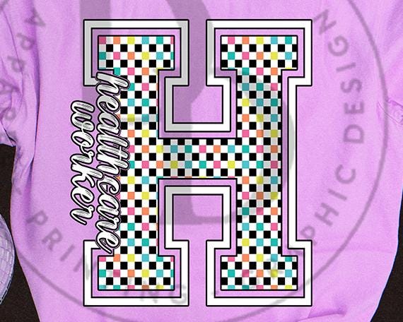 NEON Healthcare Worker Checkered Digital Download