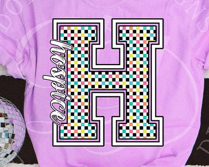 NEON Hospice Checkered Digital Download