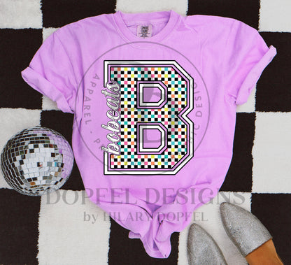 NEON Bobcats Checkered Digital Download