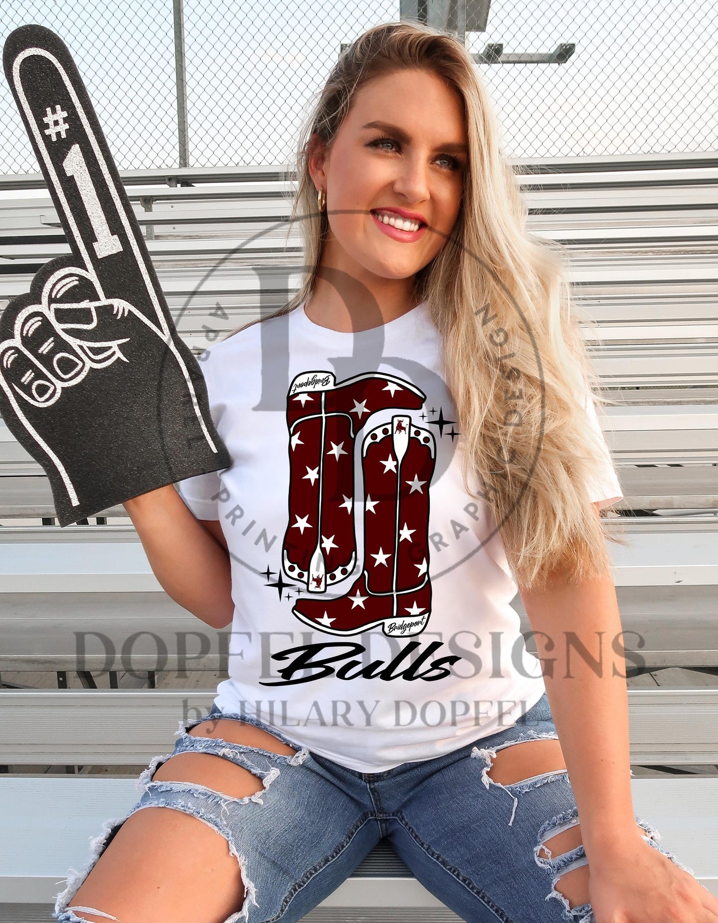 Bridgeport Bulls Preppy Boots Digital Download