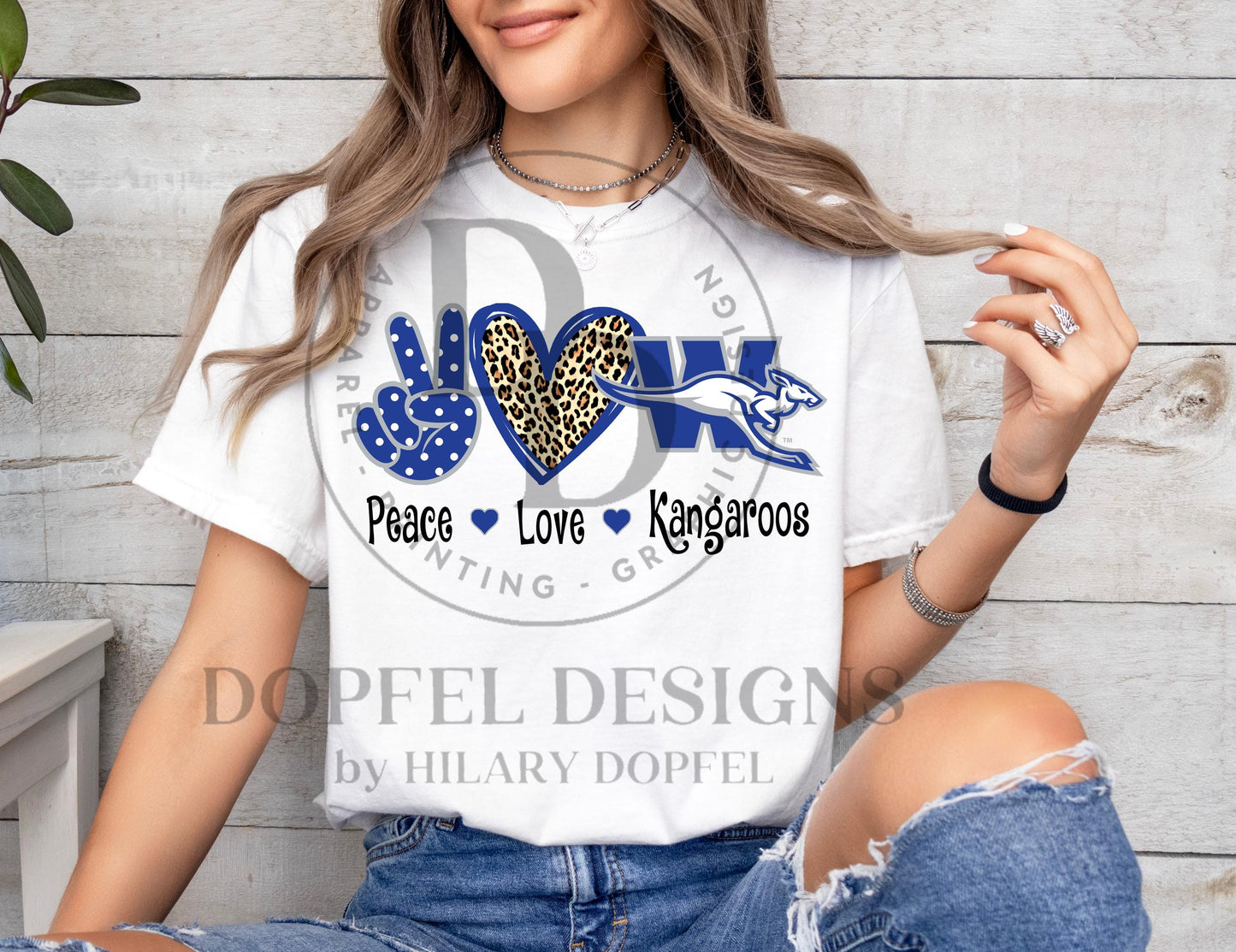 Peace Love Weatherford Kangaroos 1 Digital Download