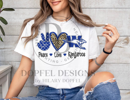 Peace Love Weatherford Kangaroos 1 Digital Download